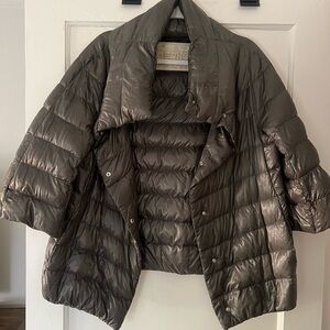 Chic Olive Green Puffer Jacket